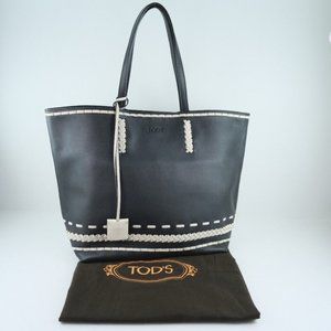 TOD’S Tote Bag black Calfskin Women